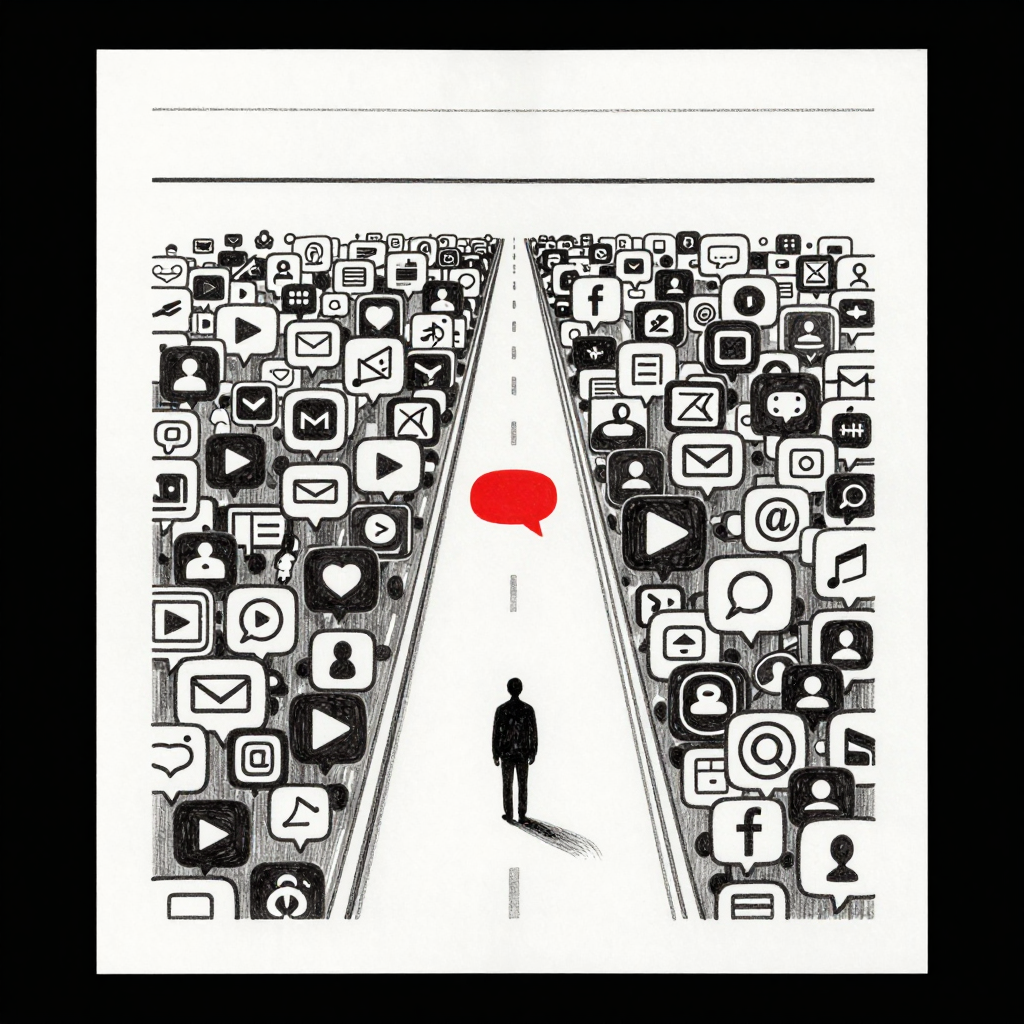 Editorial illustration for r/DigitalMarketing