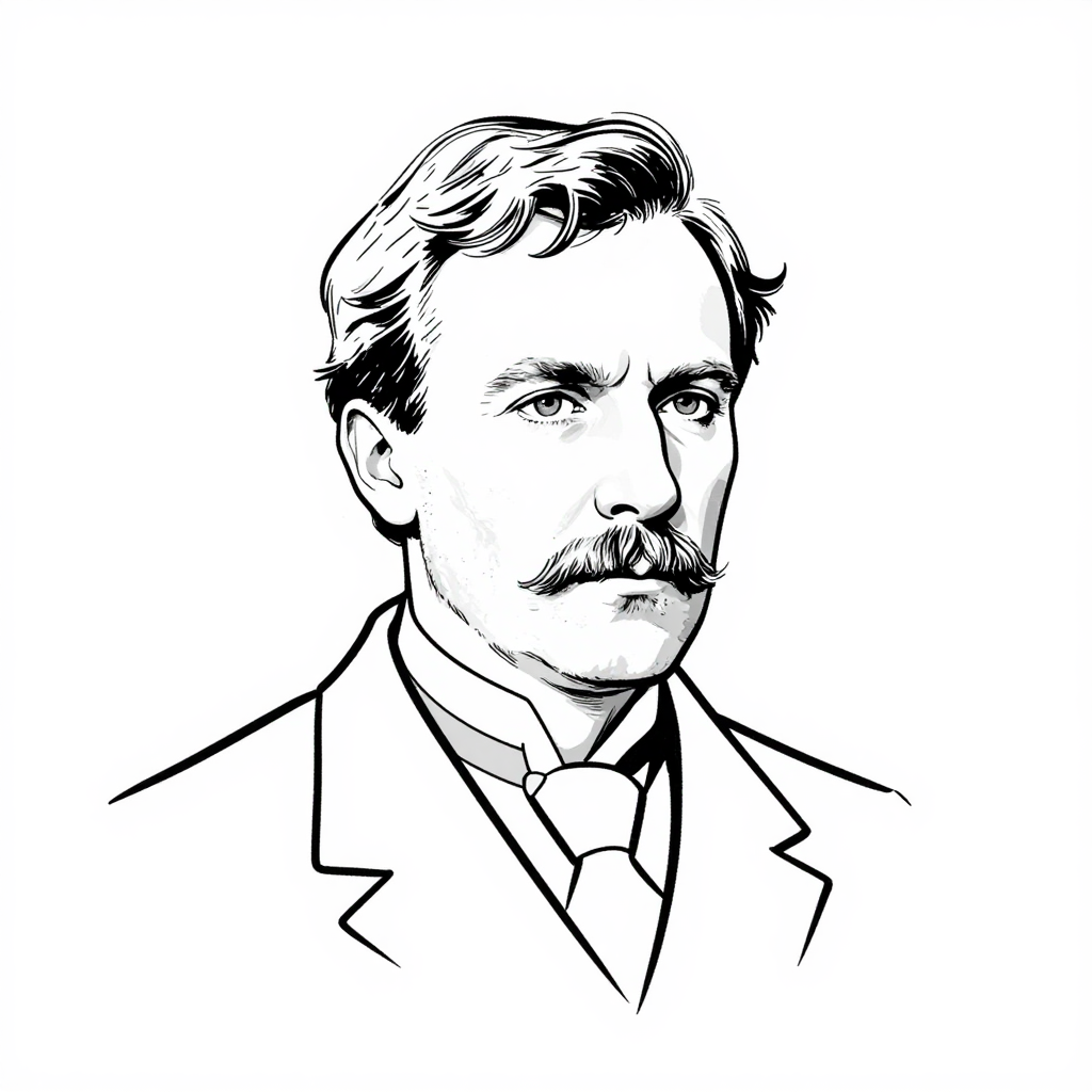 Portrait of Ernest Shackleton