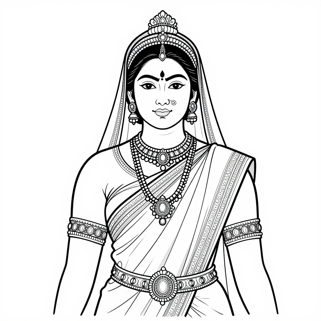 Portrait of Rani Abbakka Chowta