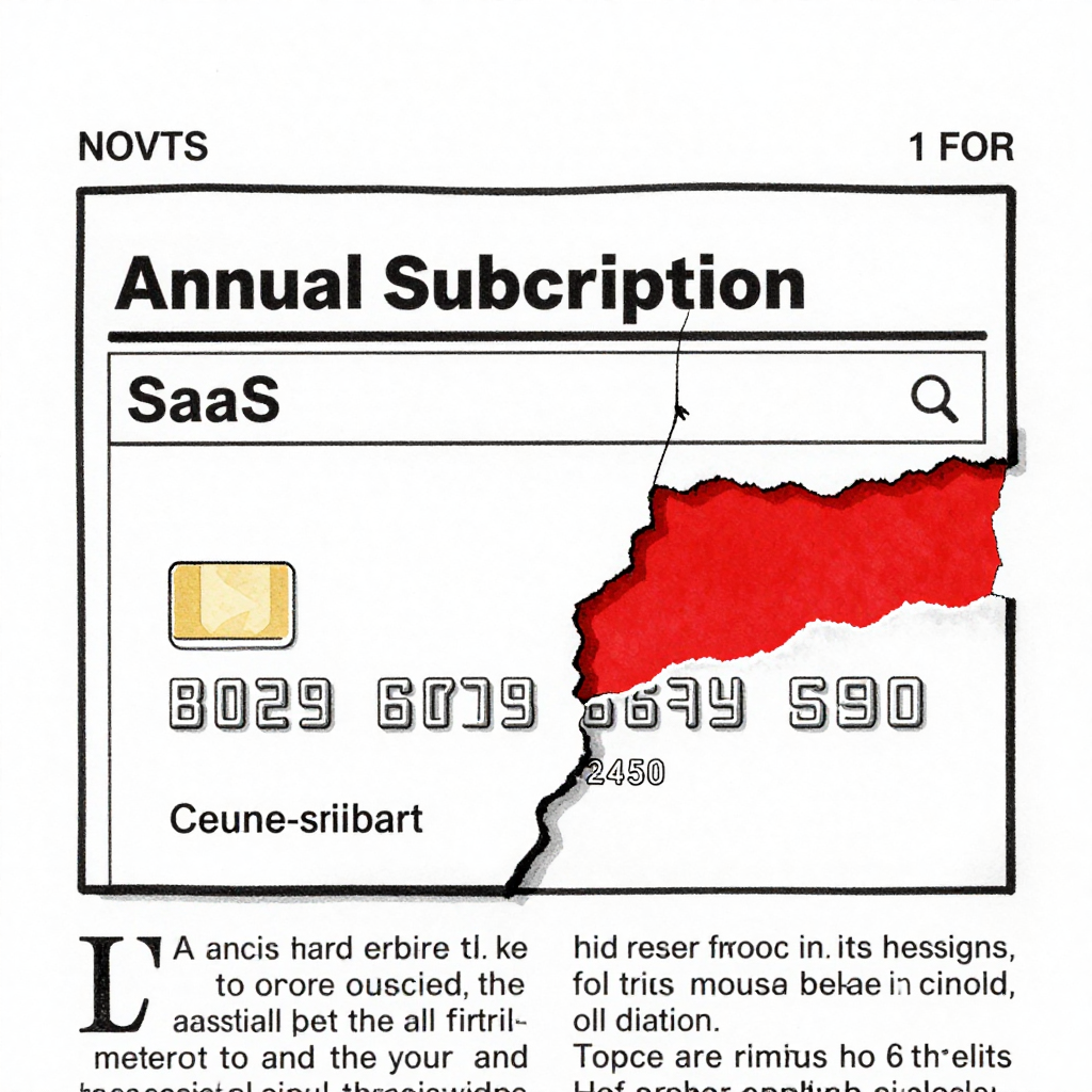 Editorial illustration for r/SaaS
