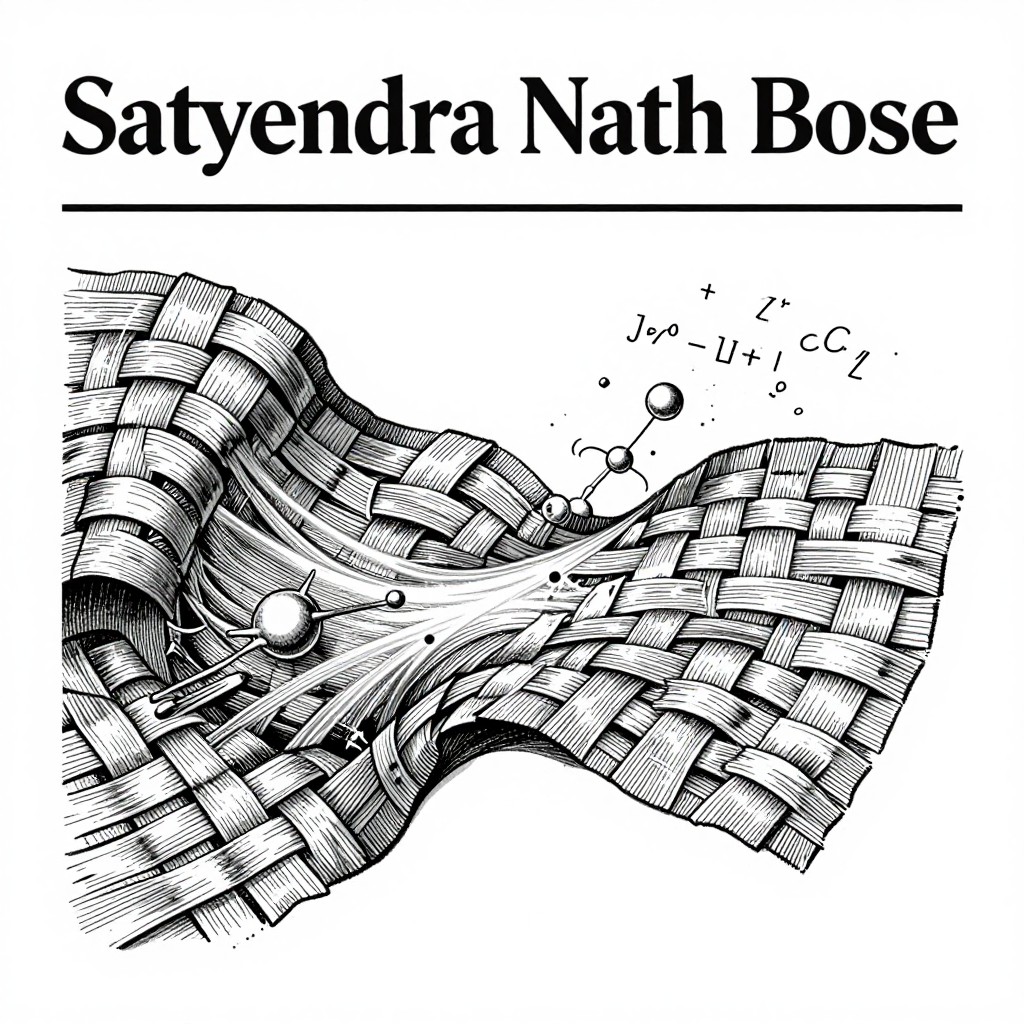 Portrait of Satyendra Nath Bose